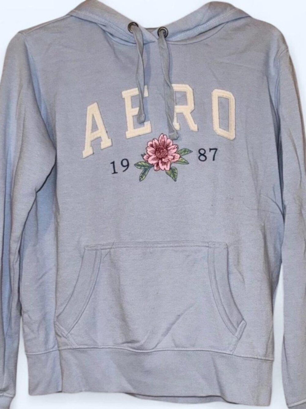 Aeropostale Blue Long Sleeve Hoodie